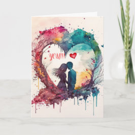 ALLTID MITT VALENTINKORT TACK KORT