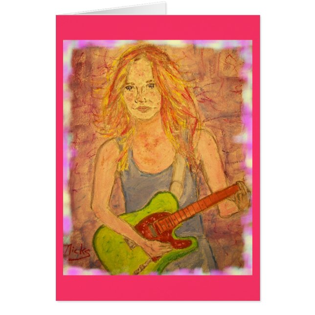 alltid musik hälsningskort (Framsidan)