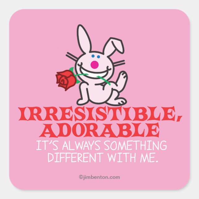 Alltid något annat fyrkantigt klistermärke (Framsida)