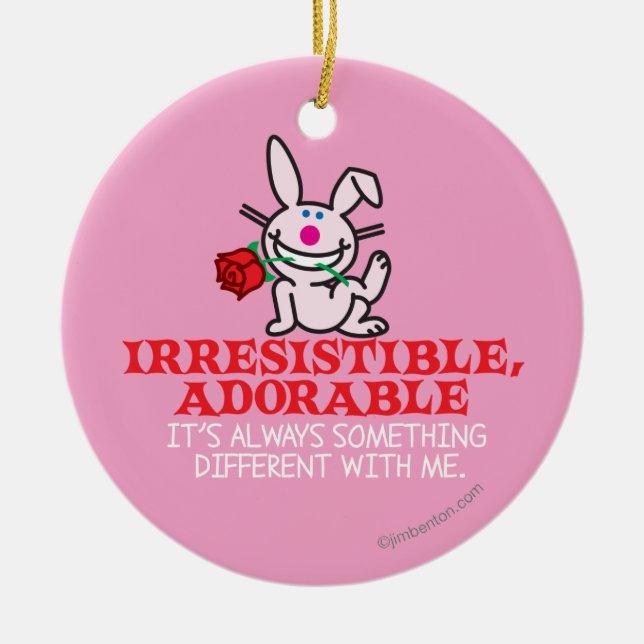 Alltid något annat julgransprydnad keramik (Framsidan)