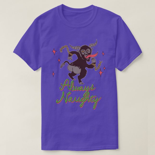 Alltid Naughty T Shirt (Design framsida)