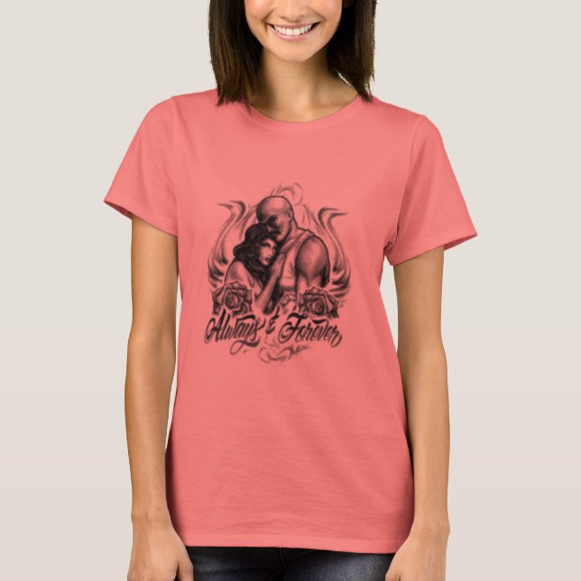 Alltid och för alltid t shirt (Framsida)