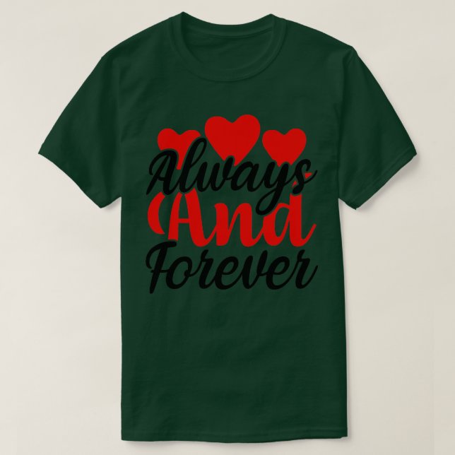 ALLTID OCH FÖR ÖVER T SHIRT (Design framsida)