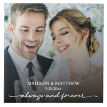 Alltid och Forever Personligt bröllp Photo