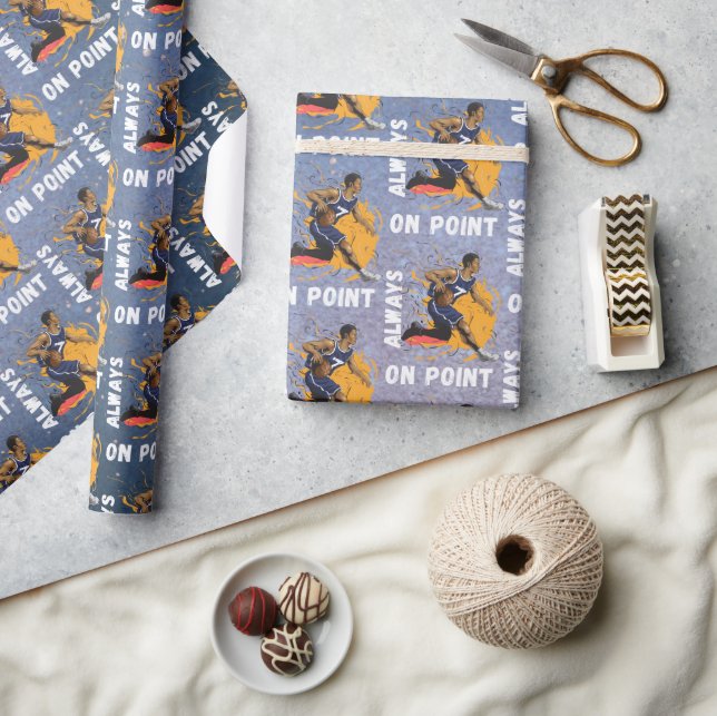 Alltid på Point Basketball Presentpapper (Hantverk)