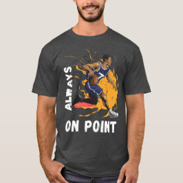 Alltid på Point Basketball T Shirt
