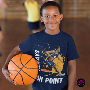 Alltid på Point Basketball T Shirt