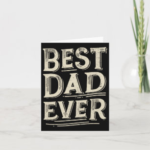 Alltid Pappa från dotterns födelsedag Kort