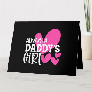 Alltid Pappor Shirt Dotter Flickor Kort