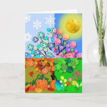 Alltid Pickleball-säsong Vinter Vår Sommar Höst