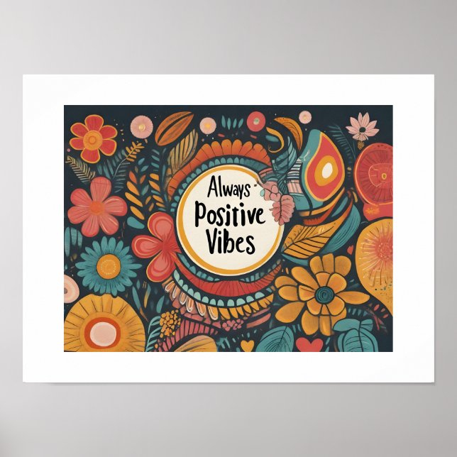 Alltid positiva visioner poster (Framsidan)