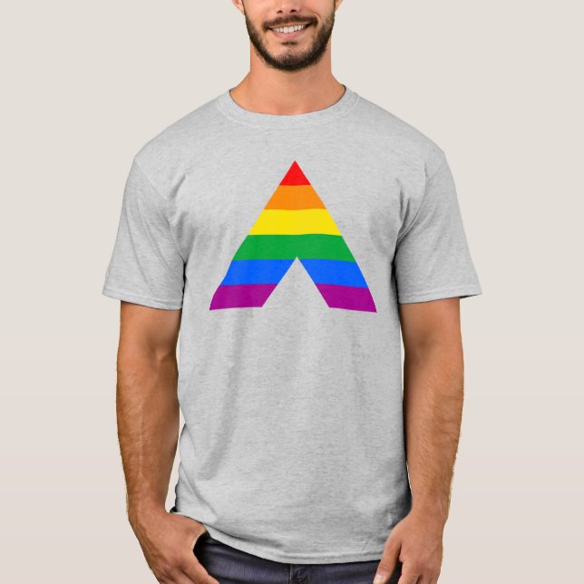Alltid Pride A Symbol T-Shirt (Framsida)