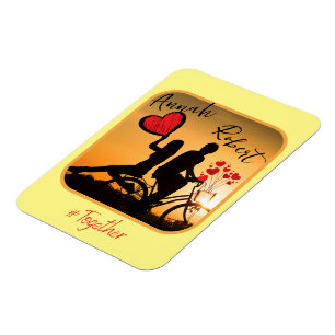 Alltid Romantic Kärlek Magnet