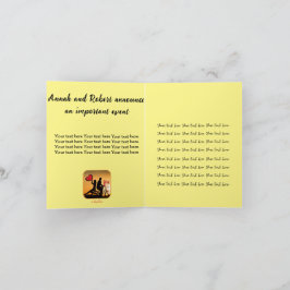 Alltid romantisk kärlek inbjudan