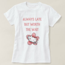 Alltid sen men värd att vänta - Lazy-kattdesign