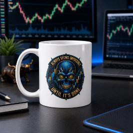Alltid Ser Omöjligt Ut Tills Det är Gjort Bitcoin Kaffemugg