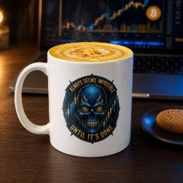 Alltid Ser Omöjligt Ut Tills Det är Gjort Bitcoin Kaffemugg