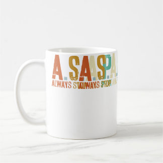 Alltid Stanna Och Be Religiös Pastor Kristen Vara Kaffemugg