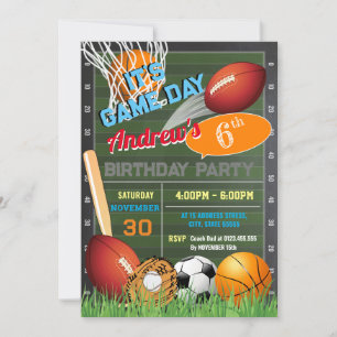 Alltid stjärna-födelsedag för barninbjudan inbjudningar