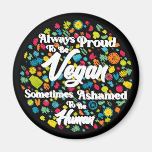 Alltid stolt över att vara veganmagnet - köket, ko magnet