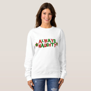 Alltid stygg, aldrig trevlig rullDerby jul Tee Shirt