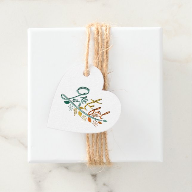 Alltid tacksam gåvor etiketter (På plats)