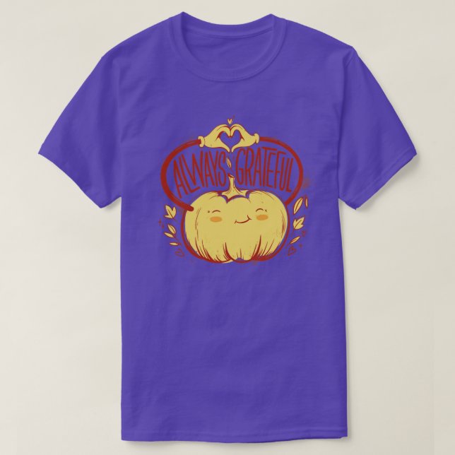 Alltid tacksam t shirt (Design framsida)