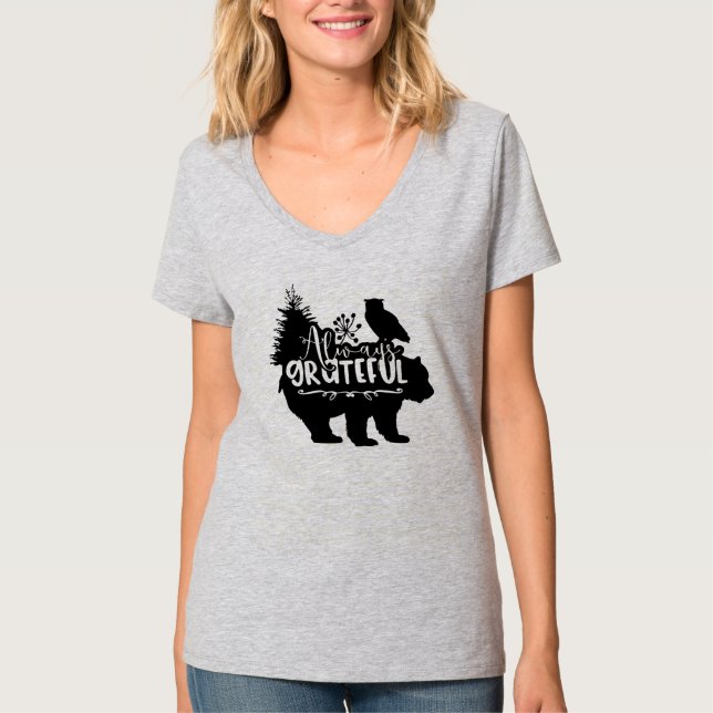 Alltid tacksam t shirt (Framsida)