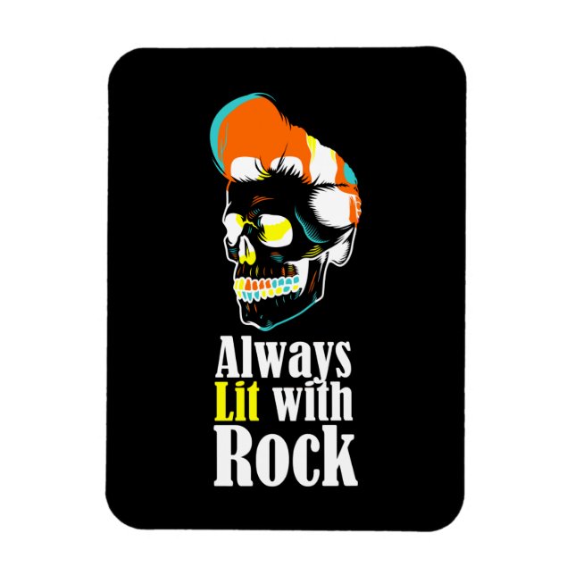 Alltid tänd med sten magnet (Vertikal)