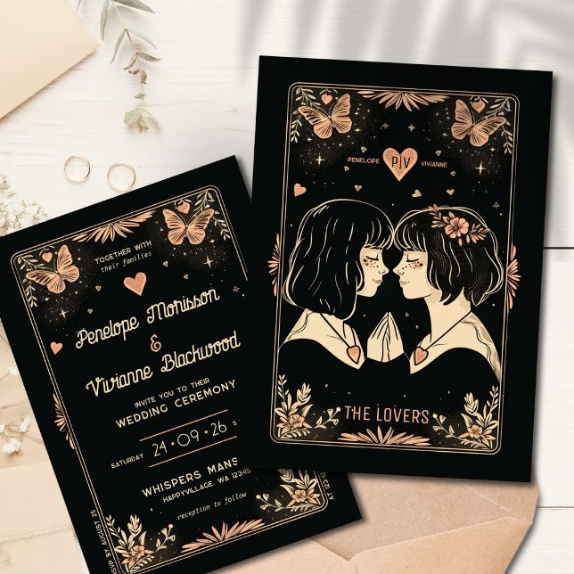 Alltid tillsammans | Inbjudan till Tarot Wedding (Skapare uppladdad)