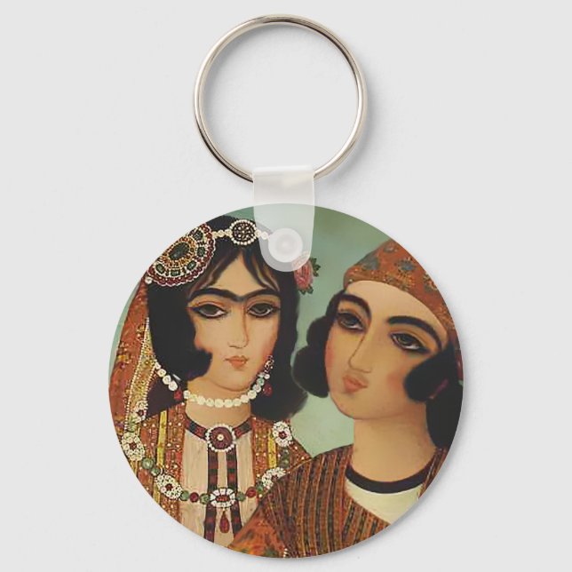 Alltid tillsammans med en nyckelkedja - Personlig Nyckelring (Framsida)