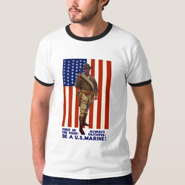 Alltid troget -- Var en U.S.-flotta T-shirt (Framsida)