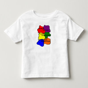 Alltid unik Småbarn-autism T-Shirt