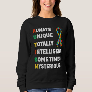 Alltid unik totalt intelligent ibland mystisk t shirt