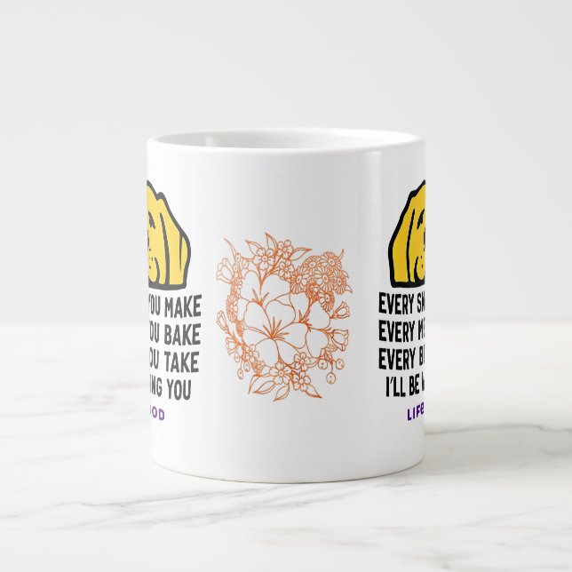 Alltid Vakande Mugg – Hund Snacksbevakningstjänst Jumbo Mugg (Framsidan)
