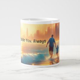 Alltid Vid Din Sida Sentimentalt Minne Kaffemugg Jumbo Mugg