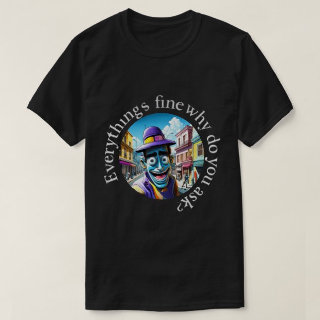 Allting är Bra 50 x 50 001 T Shirt (Design framsida)