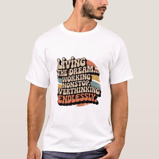 Allting är Bra Ångest T Shirt (Framsida)