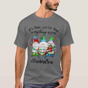 Allting är bra Lärare God Jul Xmas Gn T Shirt