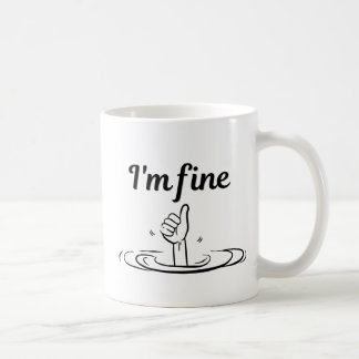 Allting är bra Rolig Sarcastic Mugg