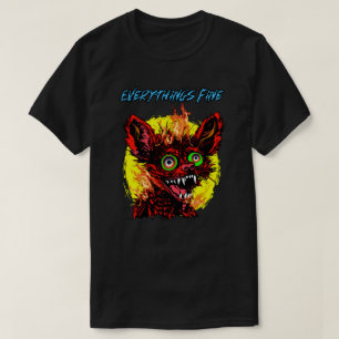 Allting är bra Sarcastic Rollig Chihuahua Hund T Shirt