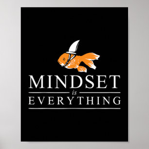 Allting är en tänkvärd motiv inspiration Sha Poster