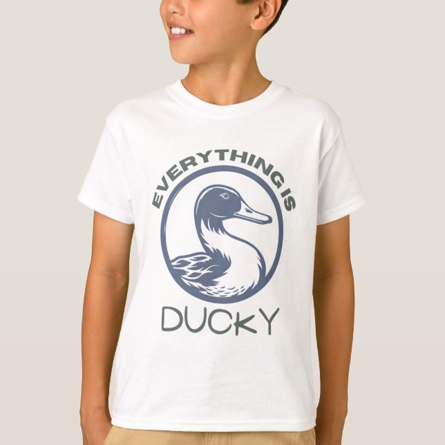 Allting är på topp t shirt (Framsida)