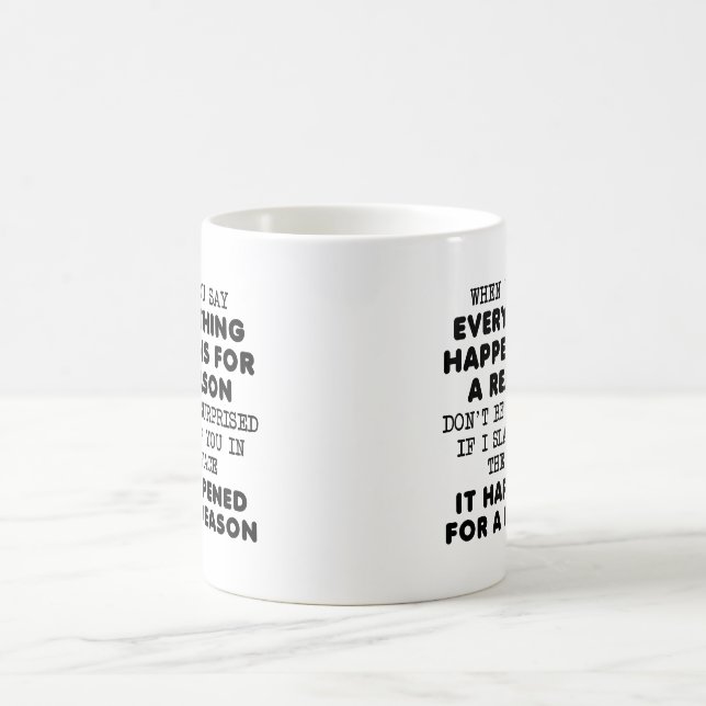 Allting Av en Anledning Rolig Mugg (Center)
