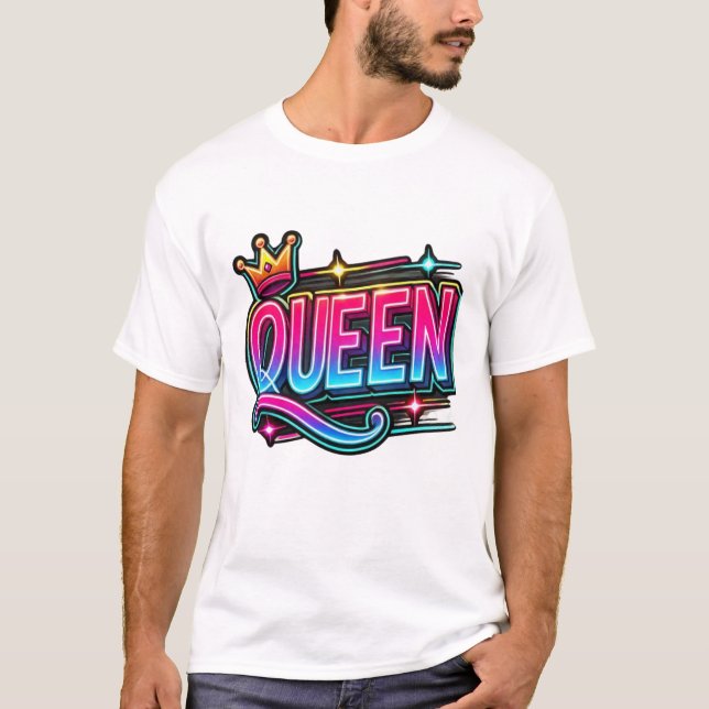 Allting drottning t shirt (Framsida)
