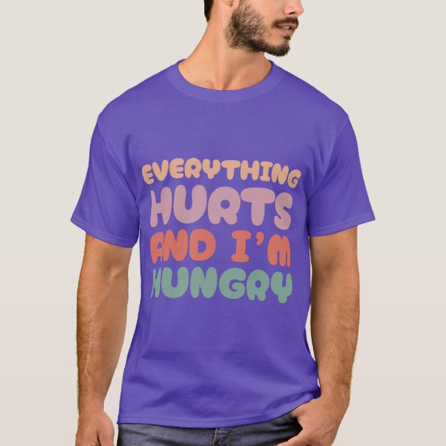 Allting Gör Ont och Jag är Hungrig Scoop T Shirt (Framsida)