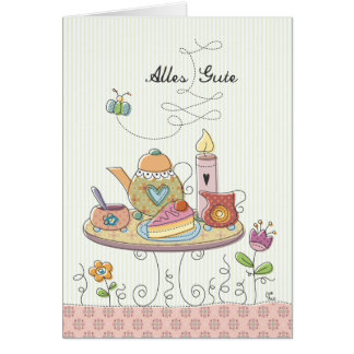 Allting Gute Hälsningskort