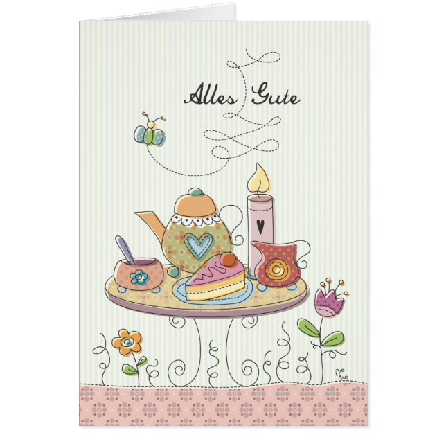 Allting Gute Hälsningskort (Framsidan)