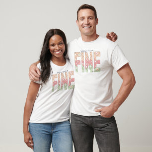 Allting Kommer Att Gå Bra – Mjuk Pastell T Shirt
