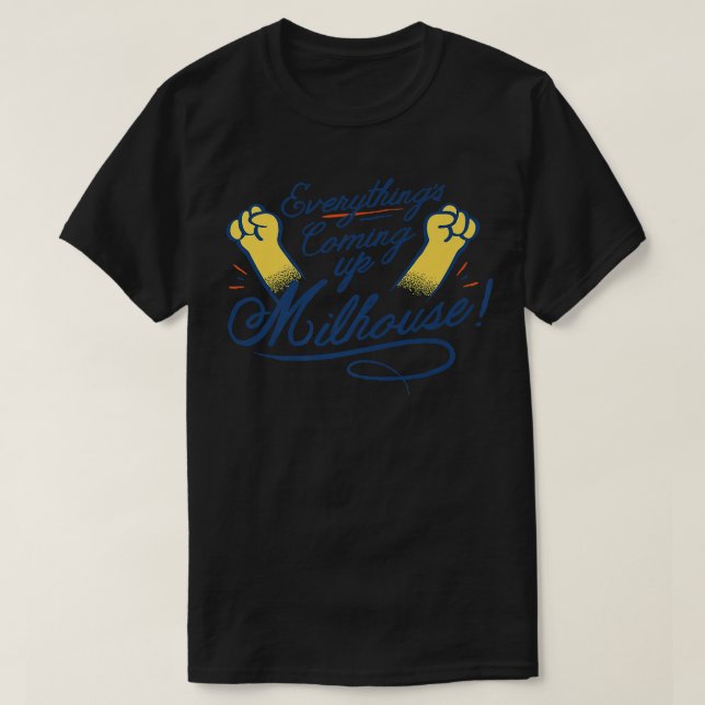 Allting kommer upp på Milhouse Cat Lover Cat Owne T Shirt (Design framsida)